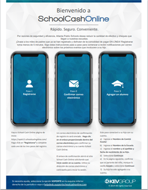 SchoolCash Online- Spanish version